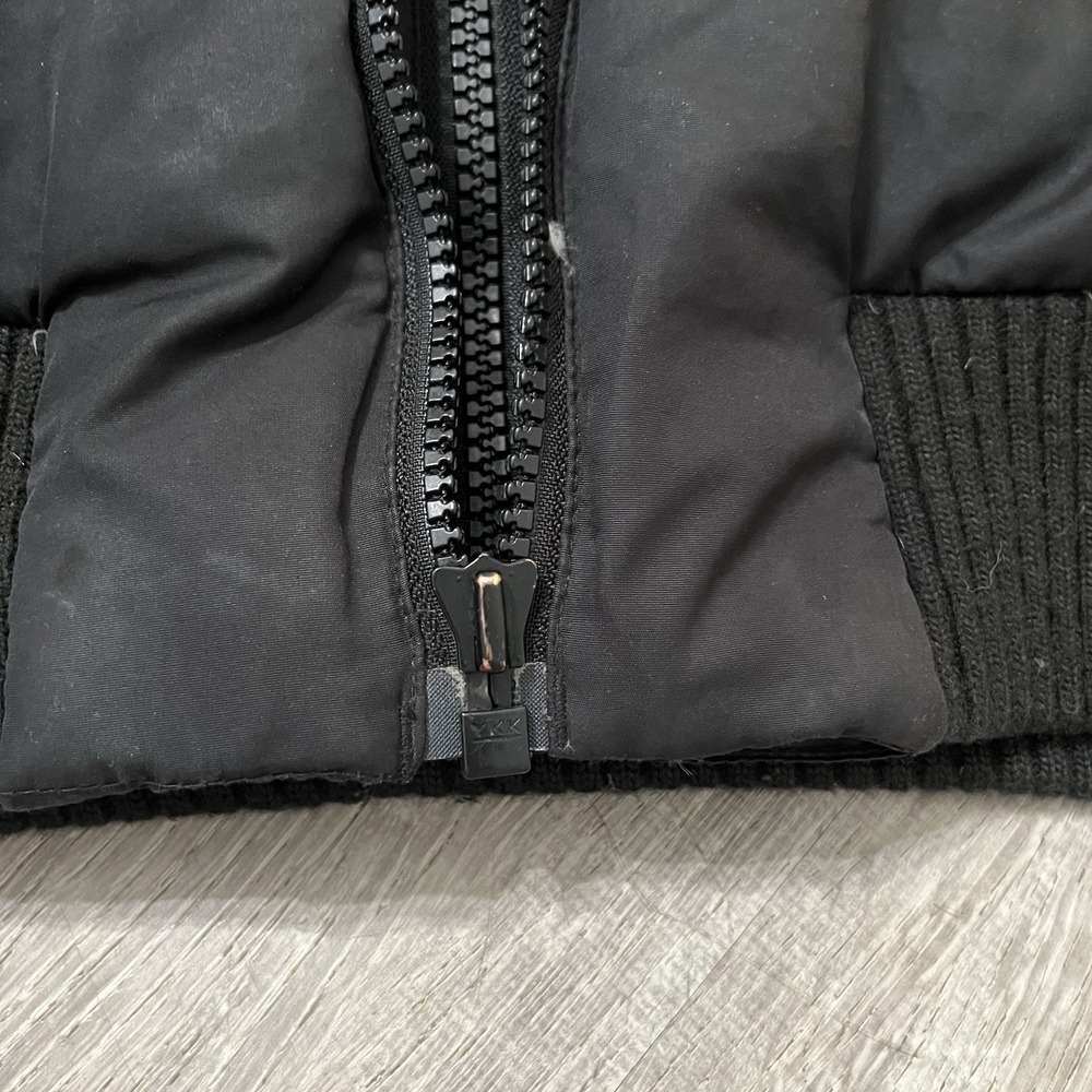 Hawke & Co Puffer Jacket Men's Medium Black Full Zip Coat - Picture 2 of 11